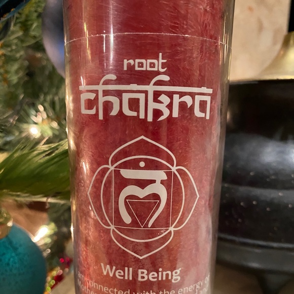 Candle Root Chakra Red Well-Being NWT 8” - Picture 3 of 4